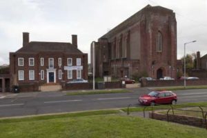 St Elisabeth's Church west aspect, new church, Eastbourne East Sussex England